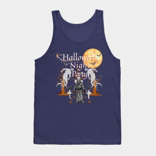 Halloween night party Tank Top